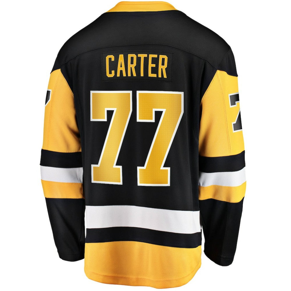 Jeff Carter Pittsburgh Penguins Fanatics Home Breakaway Replica Jersey - Black - NHL