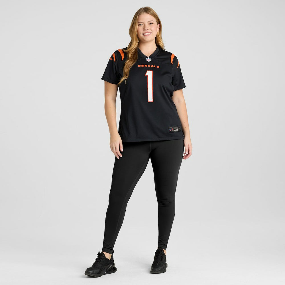 Ja'Marr Chase Cincinnati Bengals Women's Game Jersey Black | Nike for Sale