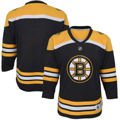 Boston Bruins Youth Home Replica Blank Jersey - Black - NHL