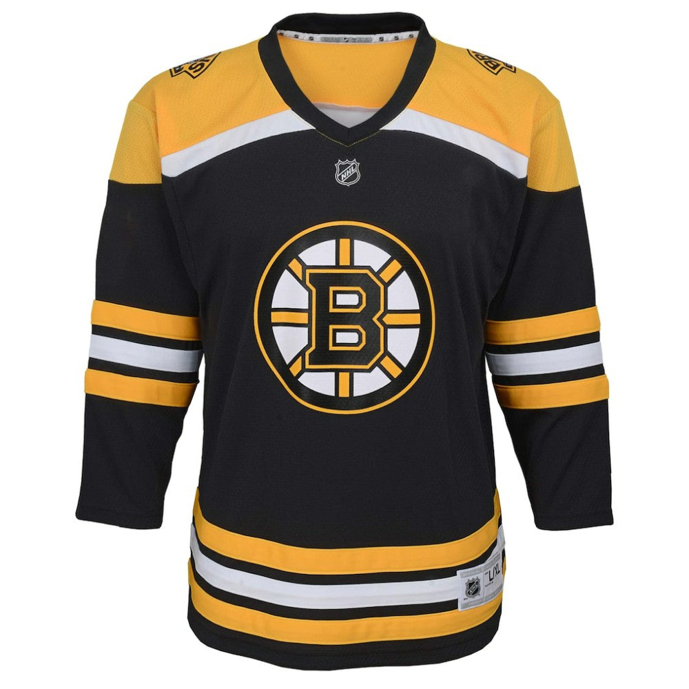 Boston Bruins Youth Home Replica Blank Jersey - Black - NHL