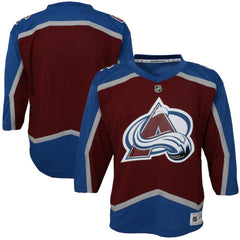 Colorado Avalanche Youth Home Blank Replica Jersey - Burgundy - NHL