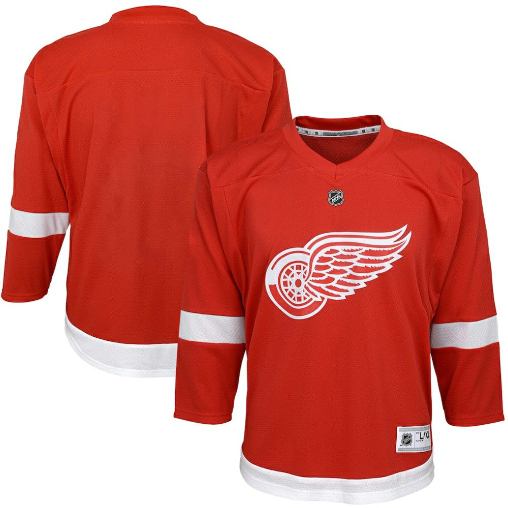 Detroit Red Wings Youth Home Replica Blank Jersey - Red - NHL