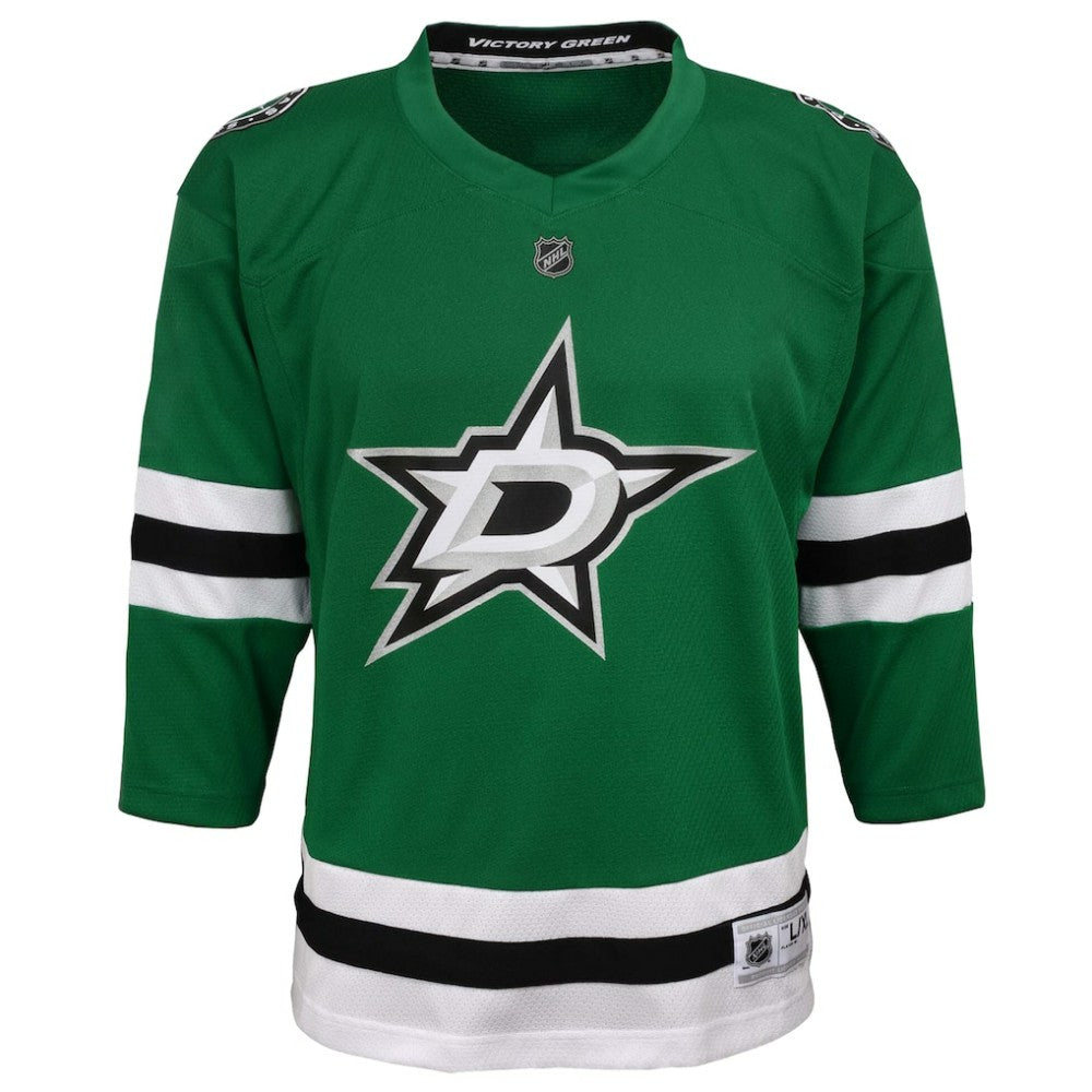 Dallas Stars Youth Home Replica Custom Jersey - Green - NHL