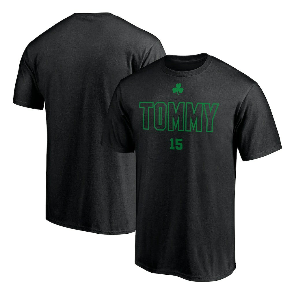 Tom Heinsohn Boston Celtics T-Shirt Black - NBA