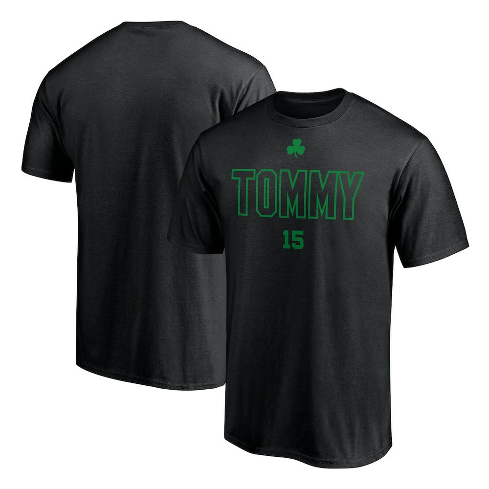Tom Heinsohn Boston Celtics T-Shirt Black - NBA