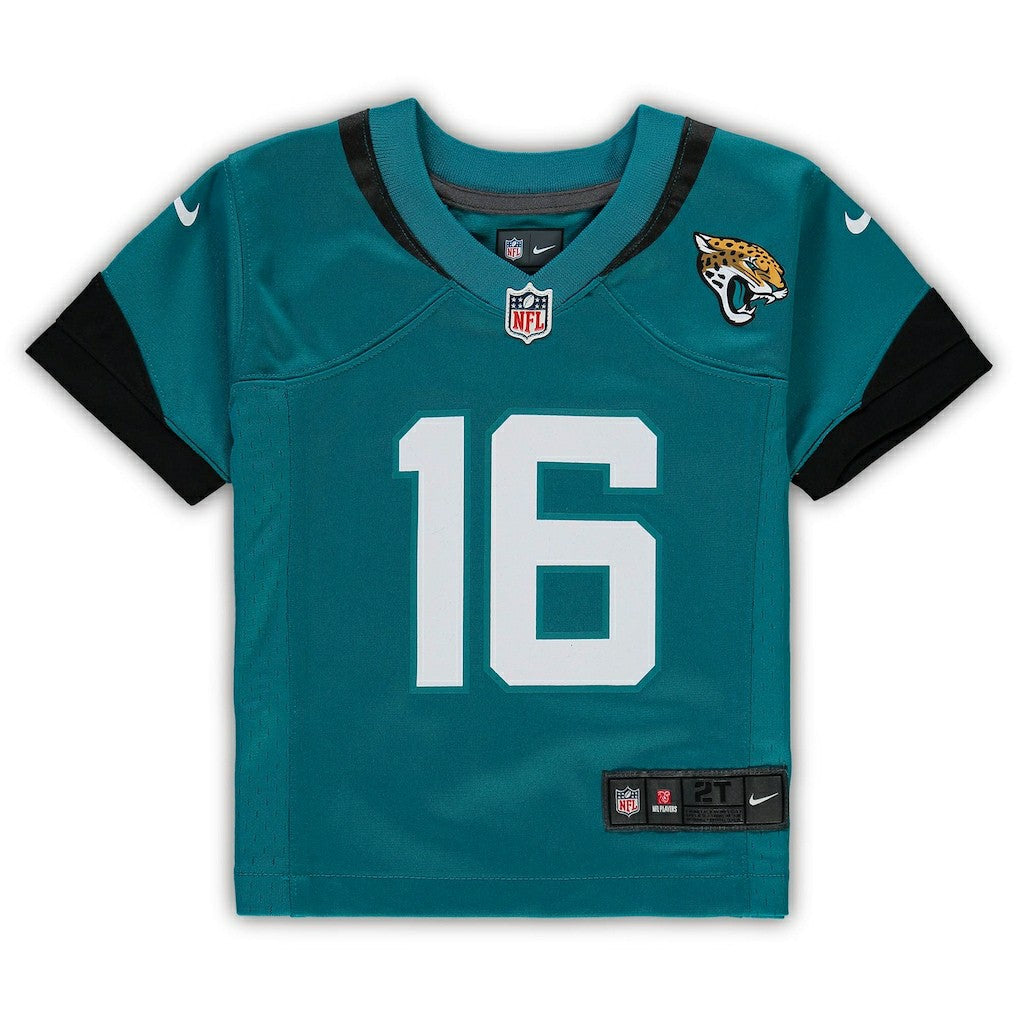 Trevor Lawrence Jacksonville Jaguars Preschool Game Jersey Teal | Nike for Sale
