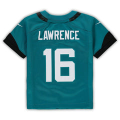 Trevor Lawrence Jacksonville Jaguars Preschool Game Jersey Teal | Nike for Sale