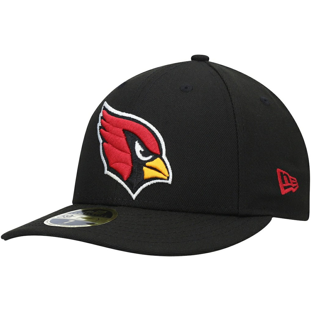 Arizona Cardinals New Era Omaha Low Profile 59FIFTY Fitted Hat Black | NFL