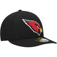 Arizona Cardinals New Era Omaha Low Profile 59FIFTY Fitted Hat Black | NFL