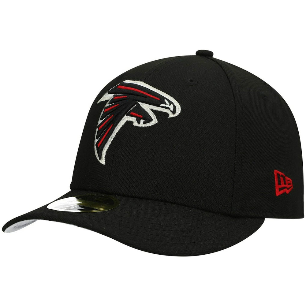 Atlanta Falcons New Era Omaha Low Profile 59FIFTY Fitted Hat Black | NFL