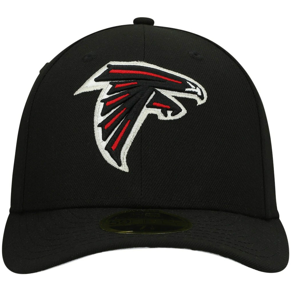 Atlanta Falcons New Era Omaha Low Profile 59FIFTY Fitted Hat Black | NFL