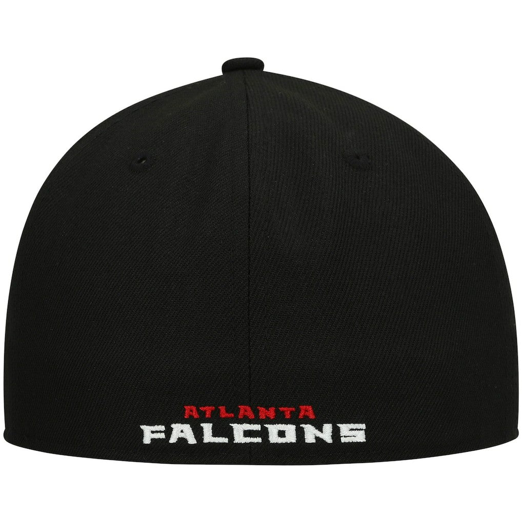 Atlanta Falcons New Era Omaha Low Profile 59FIFTY Fitted Hat Black | NFL