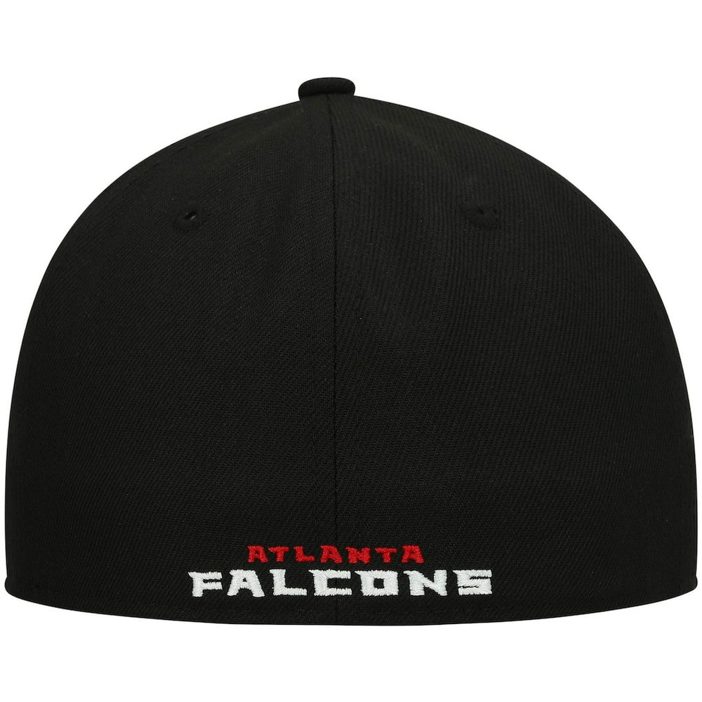 Atlanta Falcons New Era Omaha Low Profile 59FIFTY Fitted Hat Black | NFL