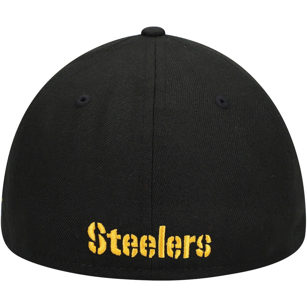 Pittsburgh Steelers New Era Omaha Low Profile 59FIFTY Fitted Hat Black | NFL