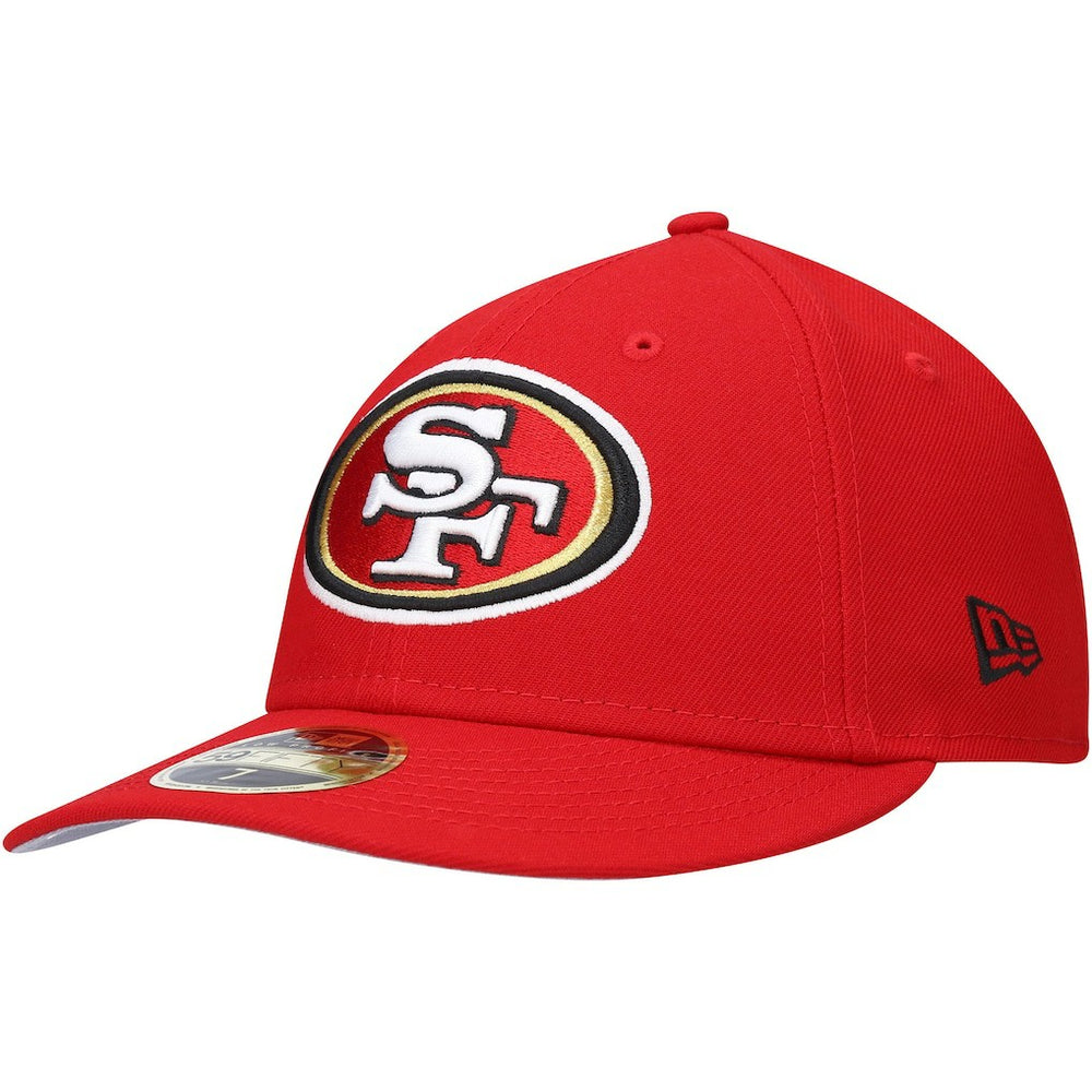 San Francisco 49ers New Era Omaha Low Profile 59FIFTY Fitted Hat Scarlet | NFL