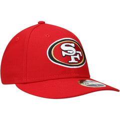 San Francisco 49ers New Era Omaha Low Profile 59FIFTY Fitted Hat Scarlet | NFL