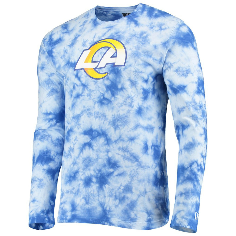 Los Angeles Rams New Era Tie-Dye Long Sleeve T-Shirt Royal | NFL