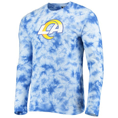 Los Angeles Rams New Era Tie-Dye Long Sleeve T-Shirt Royal | NFL