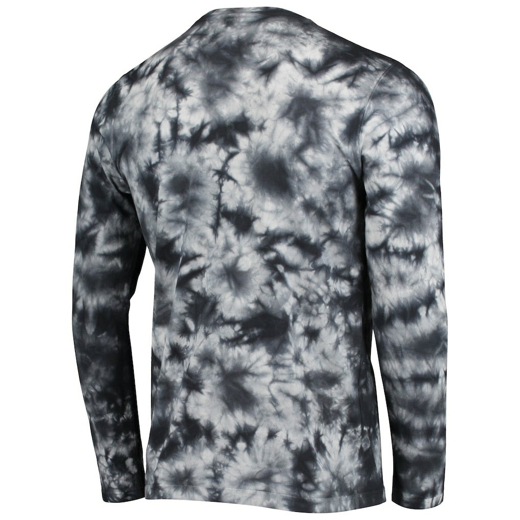 Las Vegas Raiders New Era Tie-Dye Long Sleeve T-Shirt Black | NFL