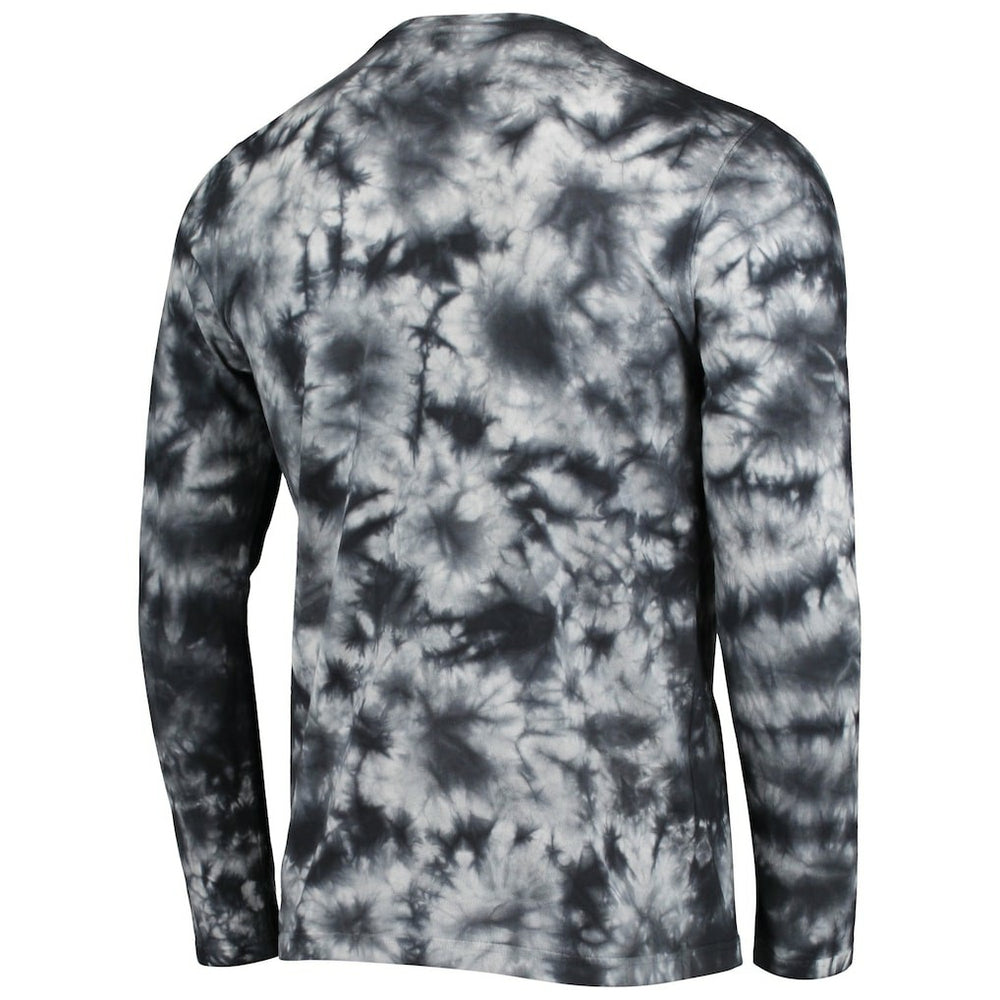 Las Vegas Raiders New Era Tie-Dye Long Sleeve T-Shirt Black | NFL