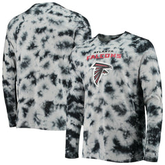 Atlanta Falcons New Era Tie-Dye Long Sleeve T-Shirt Black | NFL