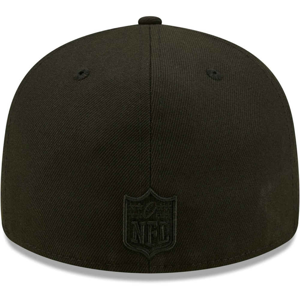 Houston Texans New Era Black on Black Low Profile 59FIFTY II Fitted Hat Black | NFL