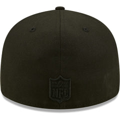 Houston Texans New Era Black on Black Low Profile 59FIFTY II Fitted Hat Black | NFL