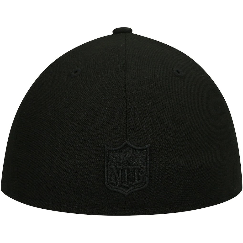 Baltimore Ravens New Era Black on Black Low Profile 59FIFTY II Fitted Hat Black | NFL