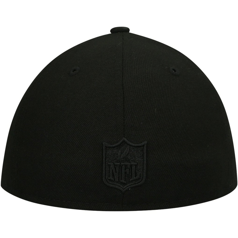 Baltimore Ravens New Era Black on Black Low Profile 59FIFTY II Fitted Hat Black | NFL