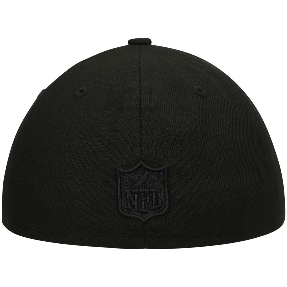 Tennessee Titans New Era Alternate Logo Black on Black Low Profile 59FIFTY II Fitted Hat Black | NFL