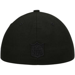 Tennessee Titans New Era Alternate Logo Black on Black Low Profile 59FIFTY II Fitted Hat Black | NFL