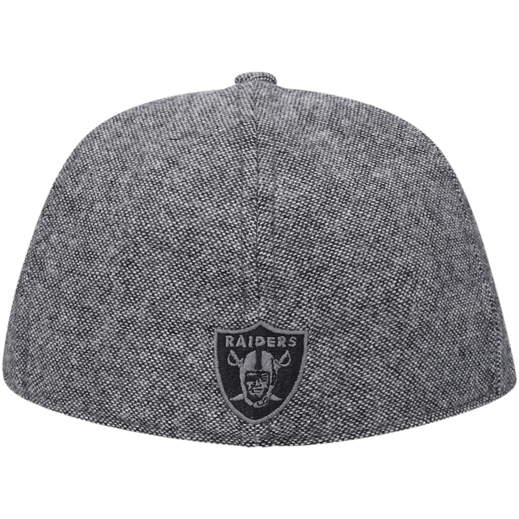 Las Vegas Raiders New Era Peaky Duckbill Fitted Hat Gray | NFL