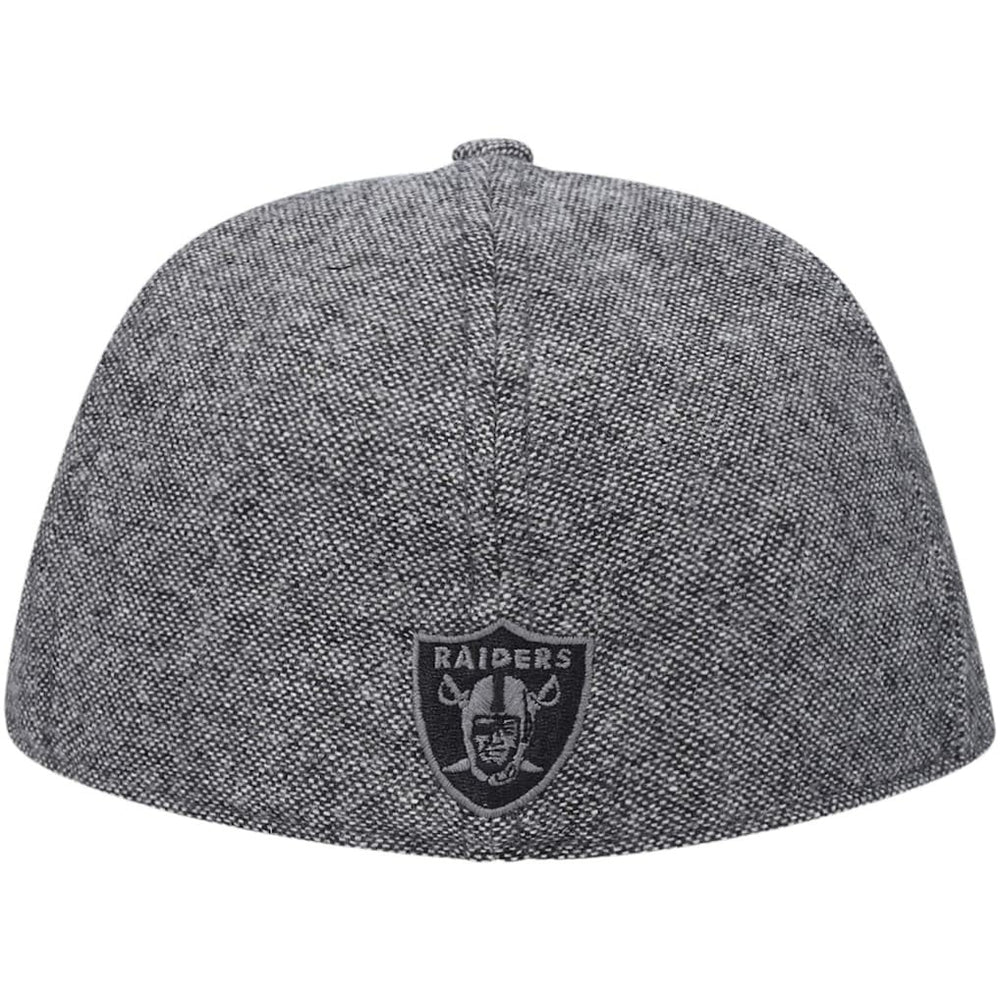 Las Vegas Raiders New Era Peaky Duckbill Fitted Hat Gray | NFL