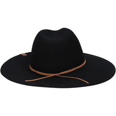 Seattle Seahawks New Era Women's Willow Wide Brim Fedora Black | NFL