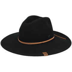 Tampa Bay Buccaneers New Era Women's Willow Wide Brim Fedora Black | NFL
