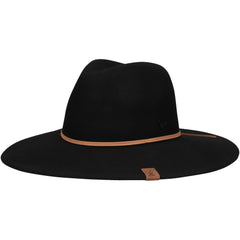 Cleveland Browns New Era Women's Willow Wide Brim Fedora Black | NFL