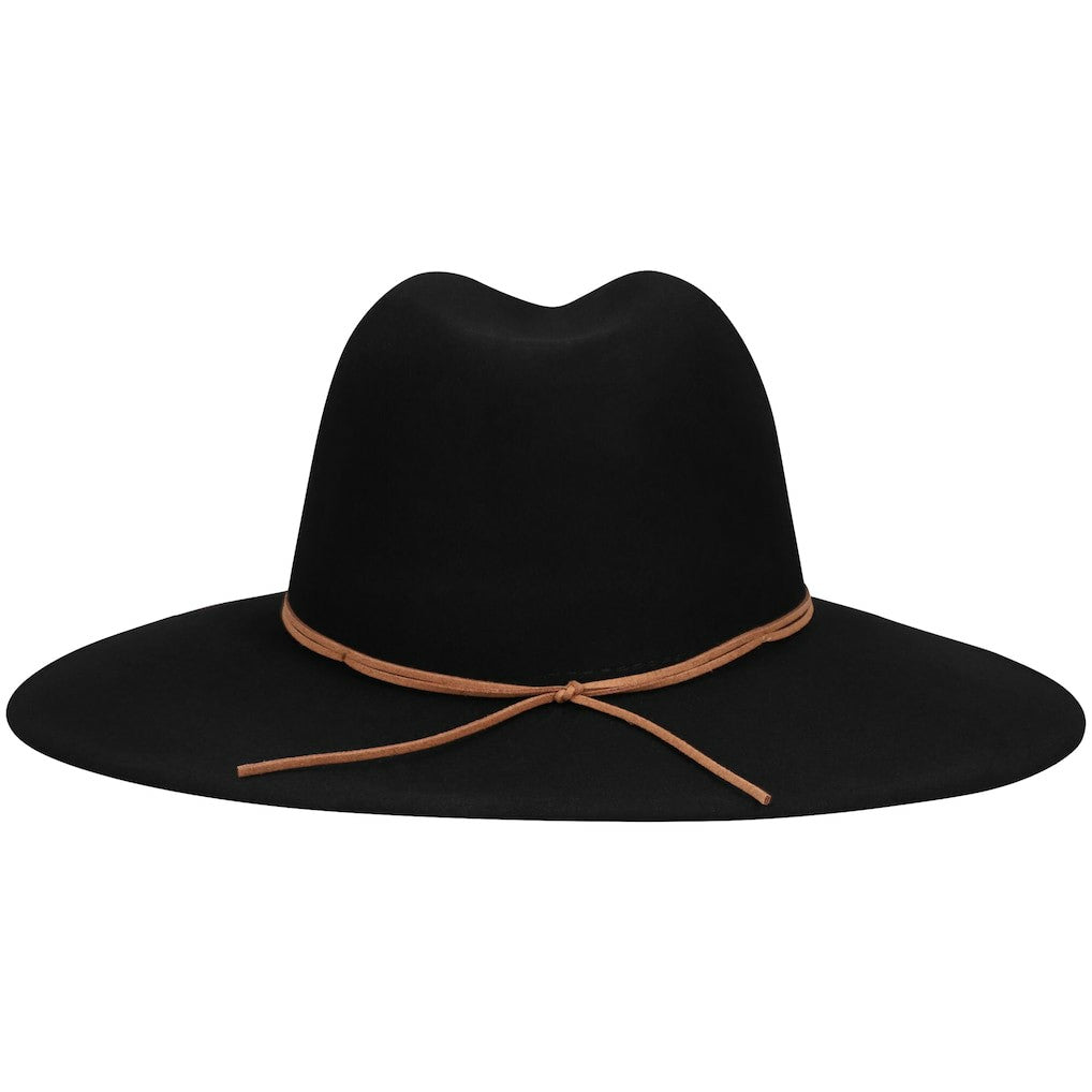 Cleveland Browns New Era Women's Willow Wide Brim Fedora Black | NFL