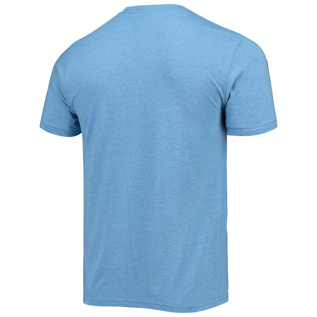 Dallas Mavericks Homage NBA x Grateful Dead Tri-Blend T-Shirt Blue - NBA