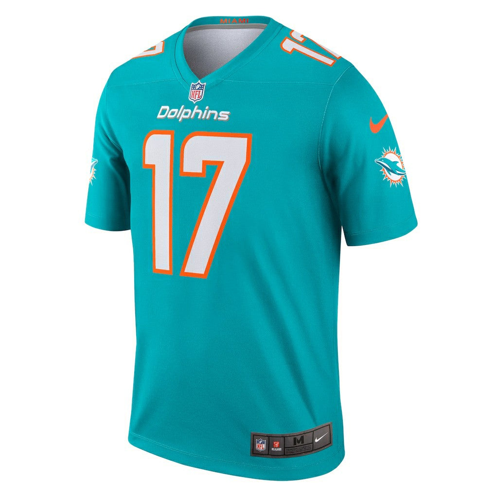 Jaylen Waddle Miami Dolphins Legend Player Performance Top Aqua | Nike for Sale