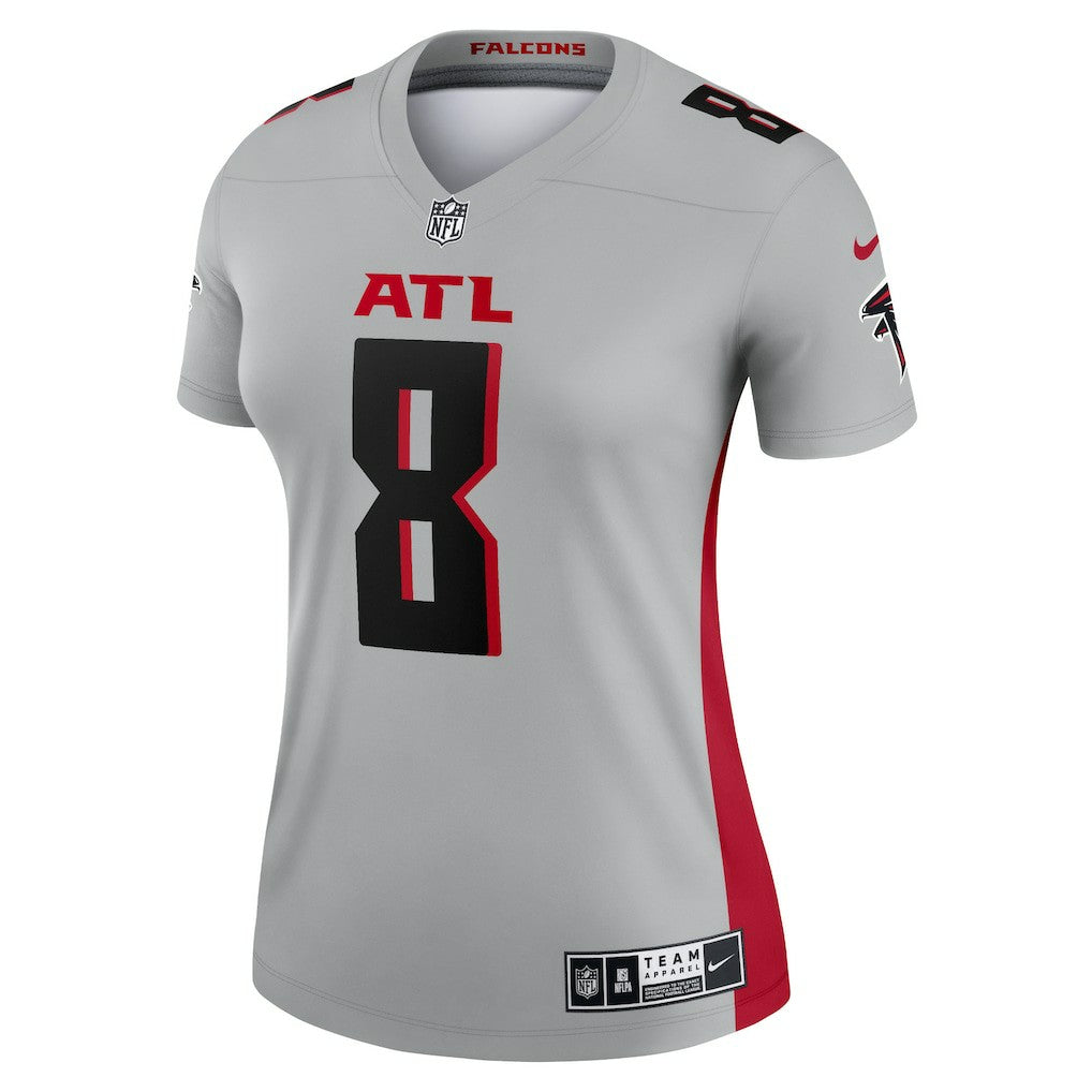 Kyle Pitts Sr. Atlanta Falcons Women's Inverted Legend Player Performance Top Gray | Nike for Sale