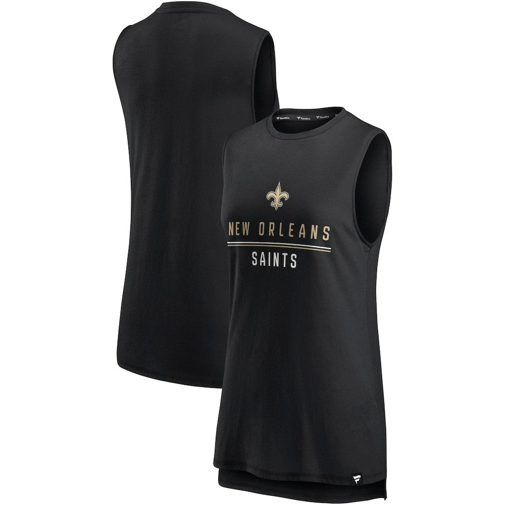 New Orleans Saints Women's True Contender Tank Top Black | Fanatics