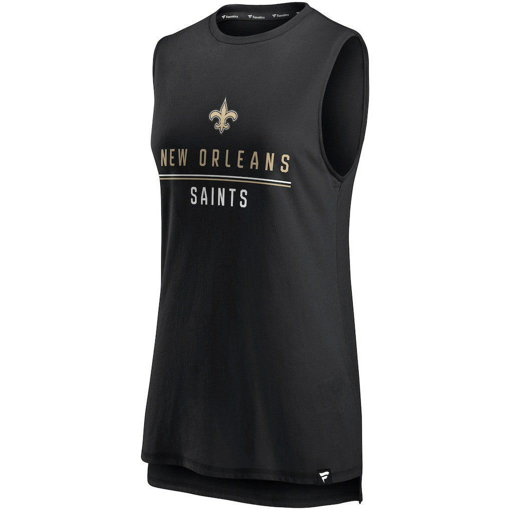 New Orleans Saints Women's True Contender Tank Top Black | Fanatics