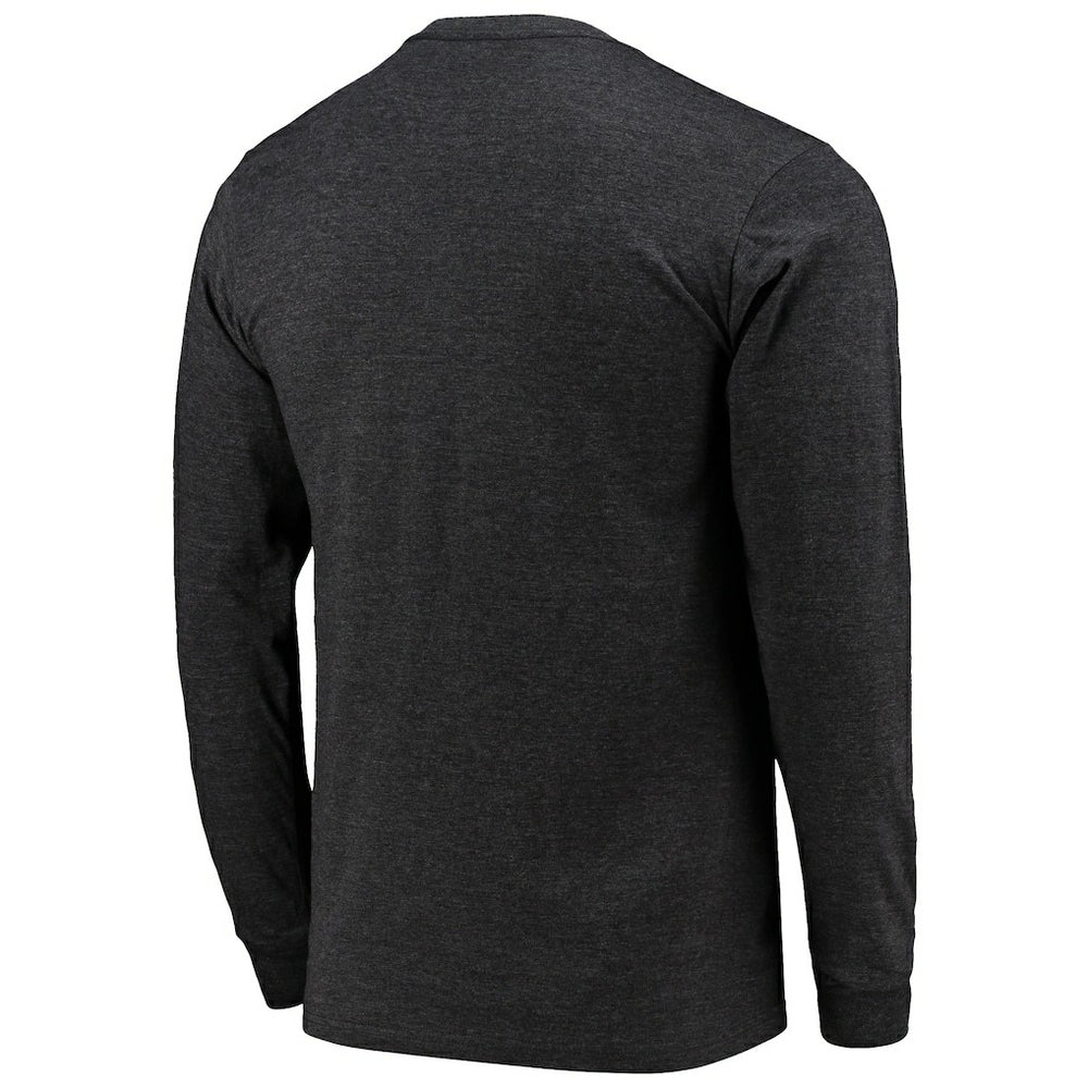 Carolina Panthers Starter Halftime Long Sleeve T-Shirt Heathered Black | NFL