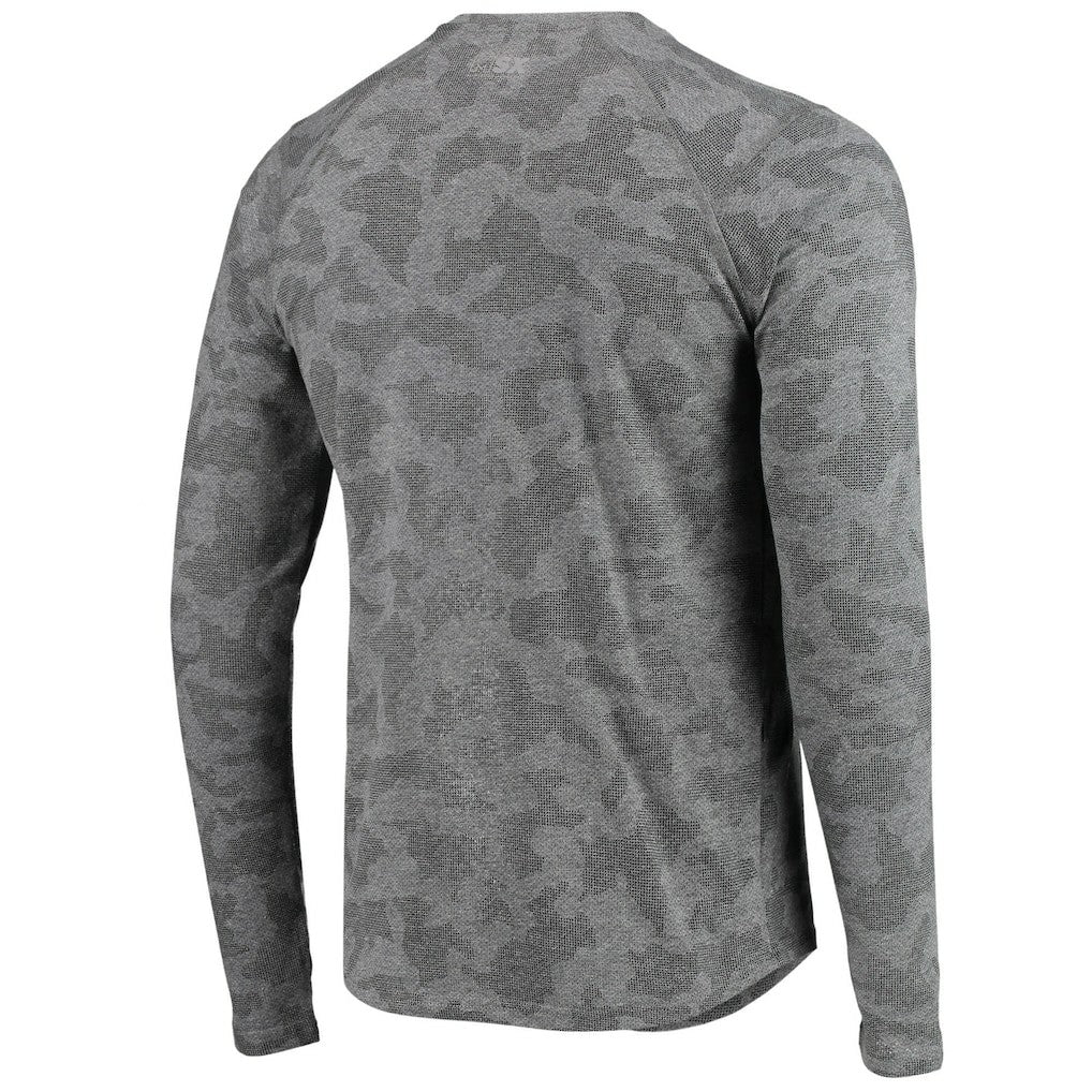 Cleveland Browns MSX by Michael Strahan Camo Performance Long Sleeve T-Shirt Black | NFL