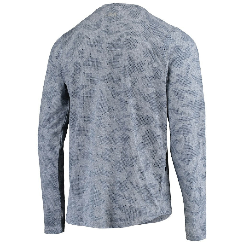 Houston Texans MSX by Michael Strahan Camo Performance Long Sleeve T-Shirt Navy | NFL