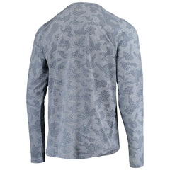 Houston Texans MSX by Michael Strahan Camo Performance Long Sleeve T-Shirt Navy | NFL