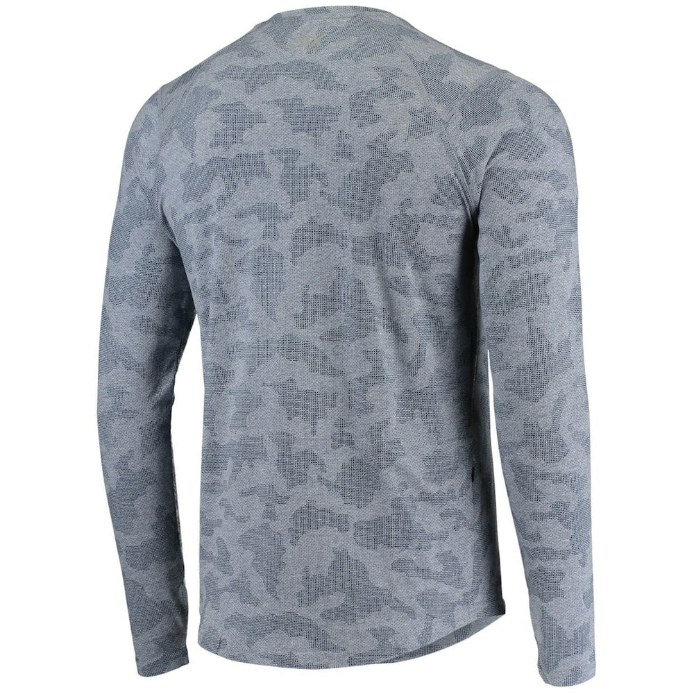 New England Patriots MSX by Michael Strahan Camo Performance Long Sleeve T-Shirt Navy | NFL