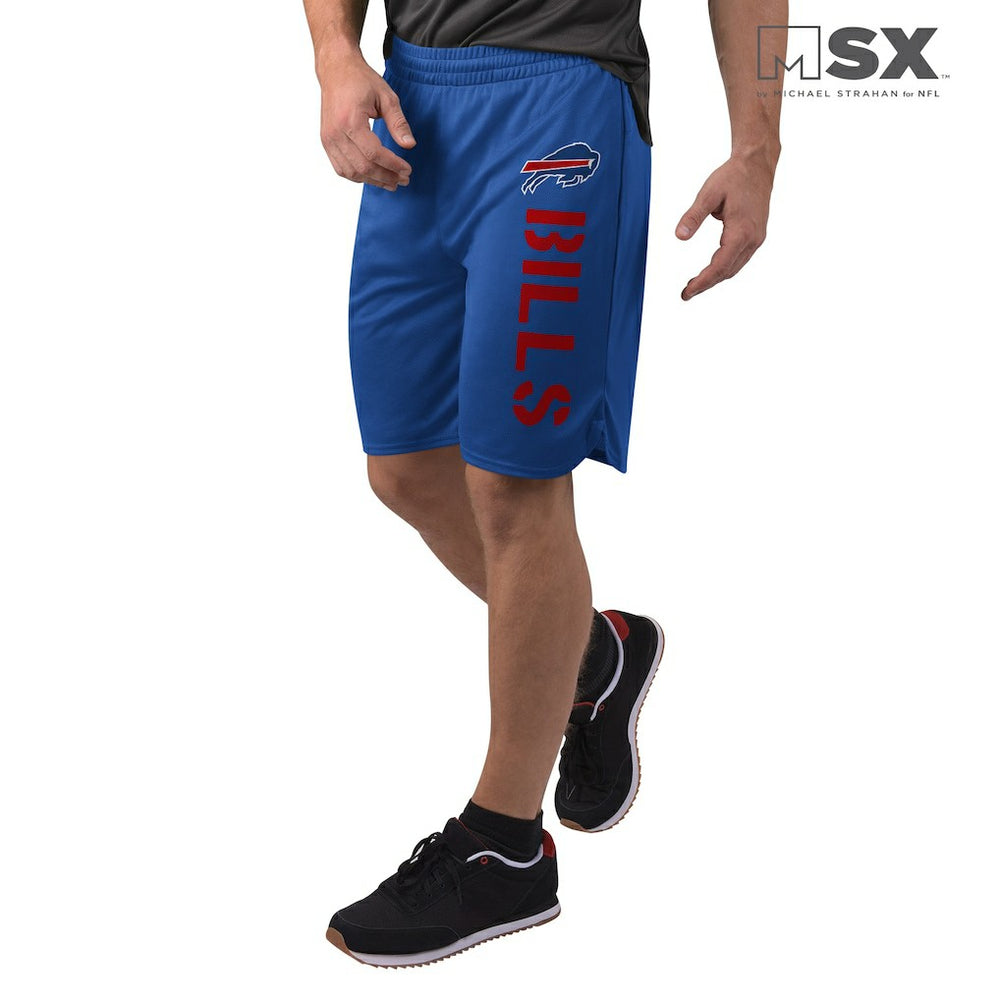 Buffalo Bills MSX by Michael Strahan Training Shorts Royal | NFL