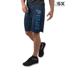 Tennessee Titans MSX by Michael Strahan Training Shorts Navy | NFL