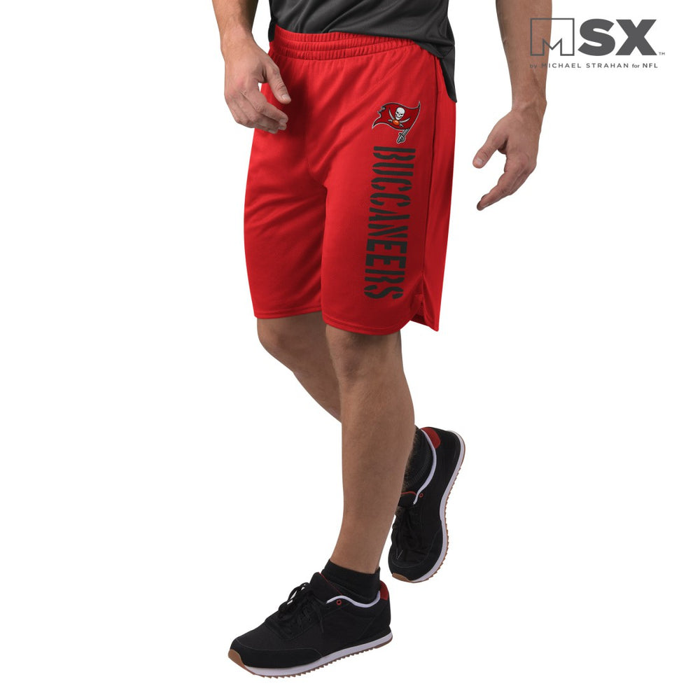Tampa Bay Buccaneers MSX by Michael Strahan Training Shorts Red | NFL